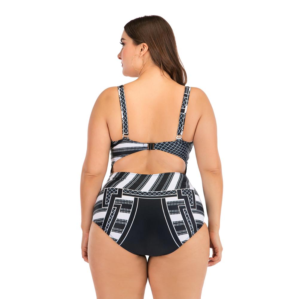 Wzorzyste Plus Size Bikini