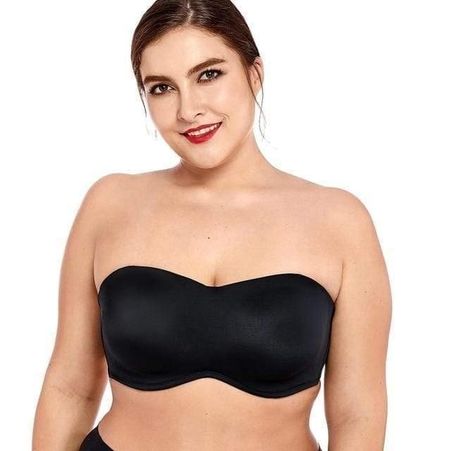 Bezszwowy Biustonosz Plus Size Bez Ramiączek