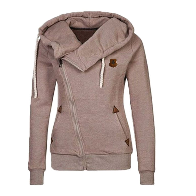 Rozpinana Bluza Z Asymetrycznym Zapięciem