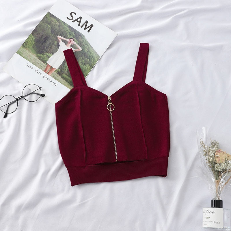 Tank Top Z Suwakiem