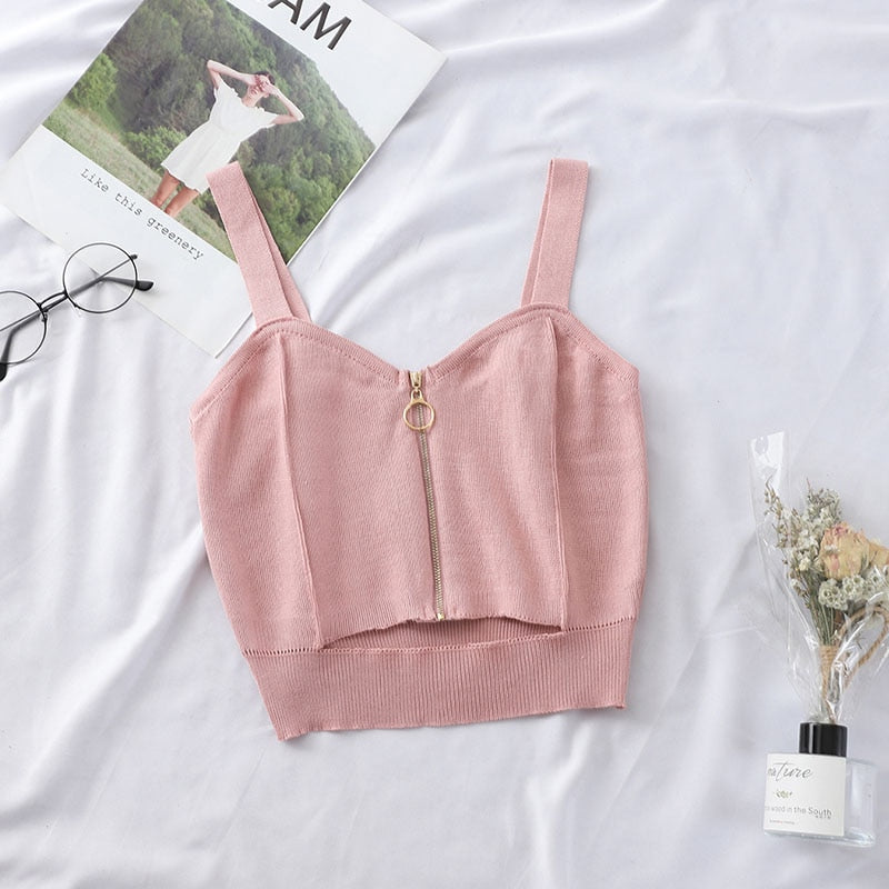 Tank Top Z Suwakiem