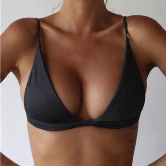 Biustonosz Kąpielowy Bikini Satynowy