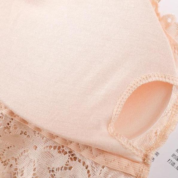 Biustonosz Bralette Z Kwiatową Koronką